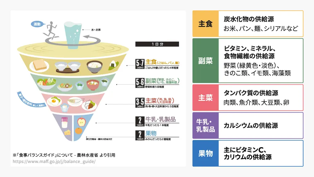 食事バランスガイド